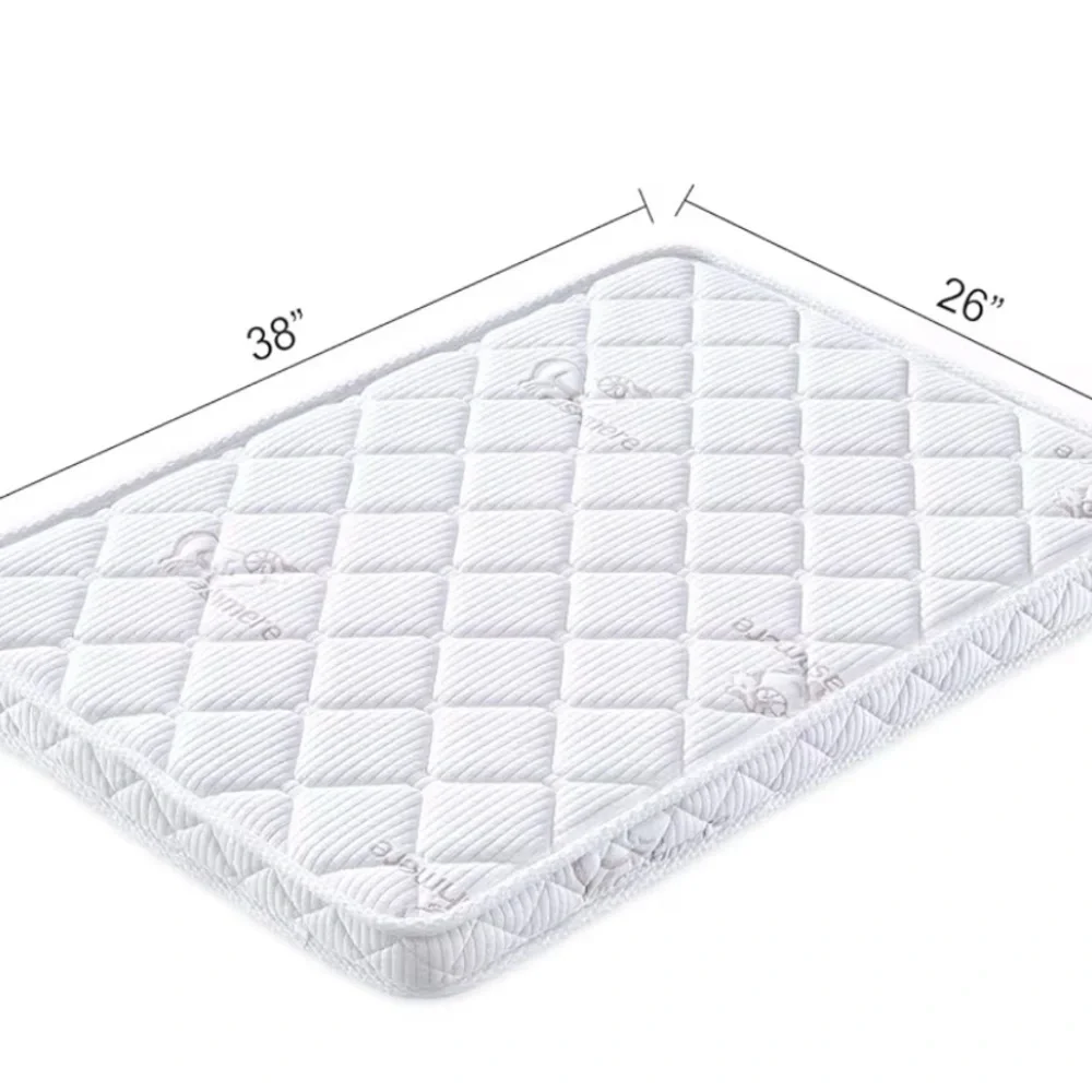 White Quilted Mattress Topper